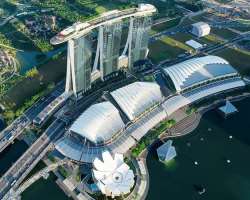 The Hotel is itself a place to explore and to have fun and exciting activities like it also include Sands SkyPark, Art Science Museum and Shopping mal